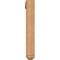 Ekena Millwork Olympic Arts and Crafts Smooth Bracket w/ Offset Brace, Western Red Cedar, 5 1/2"W x 32"D x 38"H BKT0604X32X38OLY03SWR - alternate 3